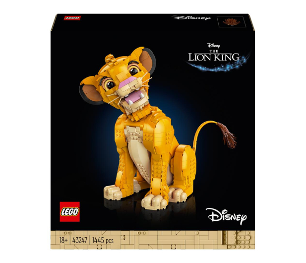 LEGO Disney 43247 Król Lew - młody Simba - 1248600 - zdjęcie